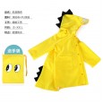 Smally dinosaur raincoat children girls boys kindergarten students baby kids children kindergarten poncho