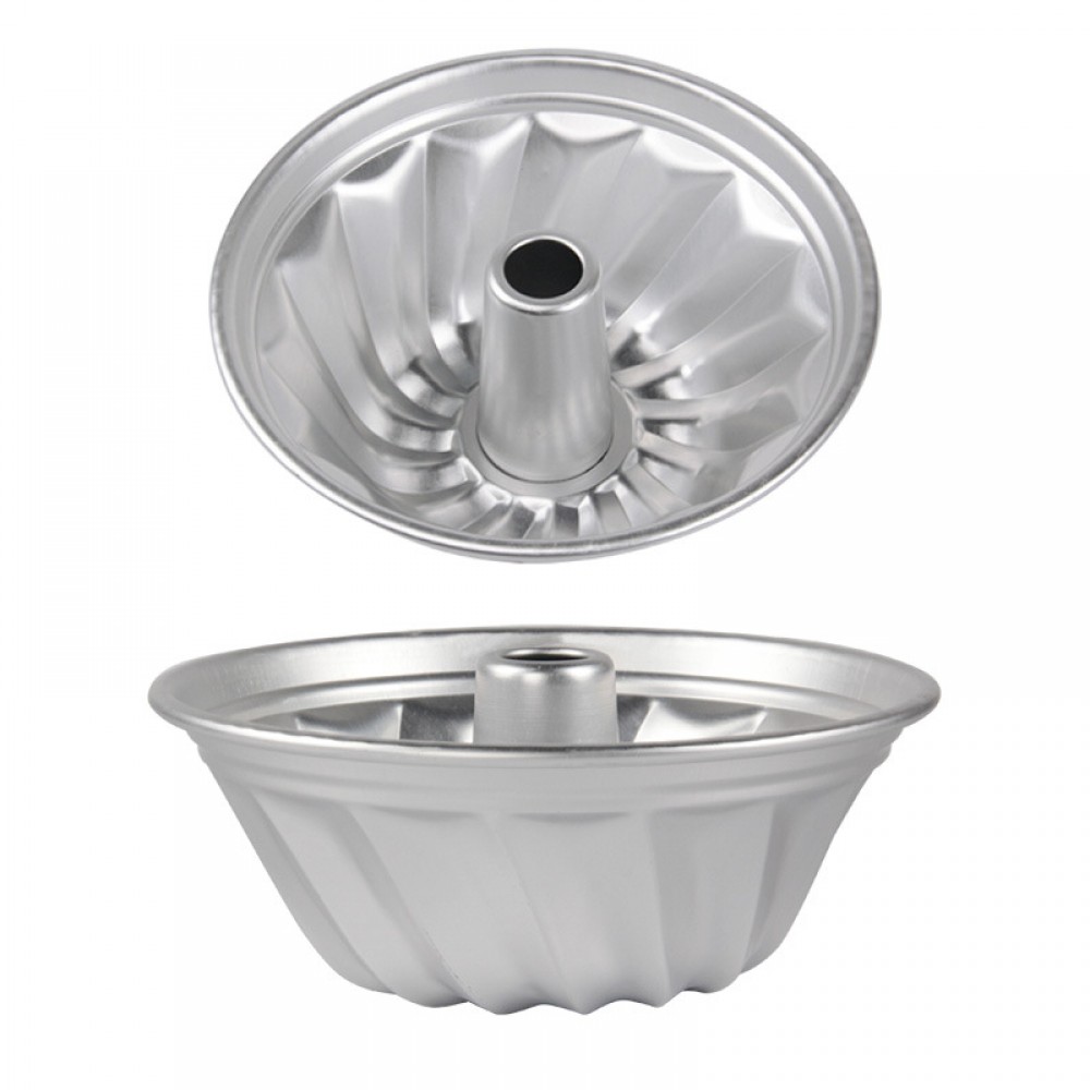 Aimanwu baking mold 8 inch aluminum alloy pumpkin core mold chimney hollow cake mold