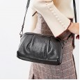 Leather bag female new cloud bag messenger female bag soft leather first layer cowhide cowhide diagonal shoulder small shell bag