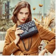 Leather handbags messenger bag female new shoulder bag summer fashion diamond chain leather cowhide ladies bag