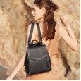 Backpack female new Korean fashion leather top layer cowhide soft leather large-capacity wild backpack