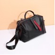 Genuine leather messenger bag women's bag