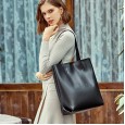 Spring and summer new contrast color mother and child bag leather bucket bag fashion ladies bag cowhide wild portable female bag