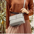 Bag women spring and summer new leather handbags fashion retro first layer cowhide small square bag women bag shoulder bag
