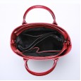 Leather bucket bag new wild casual bag simple fashion shoulder diagonal bag cowhide portable lady bag