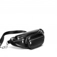 The new oblique cross-body chest bag female leather tide fashion oblique span king bag star model casual wild chest bag