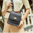 Female bag leather shoulder bag female new temperament litchi grain cowhide diagonal women's bag fashion ladies bag