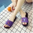 Summer new bathroom slippers female indoor comfortable pass couple slippers male and female home plastic slippers