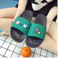 Summer new bathroom slippers female indoor comfortable pass couple slippers male and female home plastic slippers