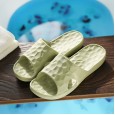 Anti-slip couple water cube home bathroom bath home slippers silver ion antibacterial