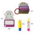 Water painting card graffiti coloring card coloring mother and child early education baby puzzle children's toy set