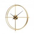 Best selling Boyida living room creative wrought iron clock metal mute watch study decorative wall clock