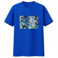 New men's short-sleeved T-shirt trend round neck half-sleeved summer men's cotton tide brand clothes loose compassionate
