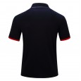 Spring and summer new men's POLO shirt men's short-sleeved lapel shirt