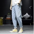 Spring and summer new wide-leg casual pants men's Japanese style nostalgic jeans wash tide brand men's pants