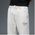 Spring and autumn new four seasons slim jeans fashion Korean version of the wild elastic feet pants blue trend men