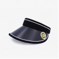 UQQK anti-UV cap riding sunscreen sun hat sports wild empty top hat without top hat tide sun hat