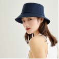 Japanese small brim fisherman hat men and women outdoor leisure basin hat small fresh shade hat waterproof travel folding