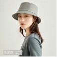 Japanese small brim fisherman hat men and women outdoor leisure basin hat small fresh shade hat waterproof travel folding