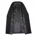 Siqilong autumn and winter woolen coat men's mid-length Korean version of the slim double-breasted coat trench coat men's jacket