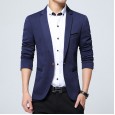 Casual suit men's large size small suit Korean version of the jacket will be Western male