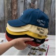 Hat female spring and summer leisure solid color curved eaves baseball cap male Korean version of the couple sun hat offset printed cap tide