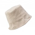 Japanese niche jacquard retro bucket hat female Korean frosty basin hat male tide spring and summer cotton and linen sun hat summer
