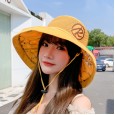 Hat female summer basin hat sun hat sun hat UV protection wild big eaves sunscreen fisherman hat