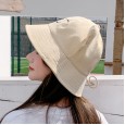 Spring new embroidered cat ears fisherman hat female cute sunscreen sun hat sun hat