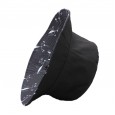 Double-sided wearing fisherman hat female printing mantis basin hat male couple casual wild outdoor sun hat tide