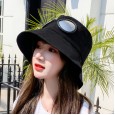 Hat female spring summer glasses fisherman hat casual cover washbasin hat UV protection sunscreen sun hat tide