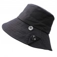 Autumn and winter fashion blue flat top hat female shopping retro retro wild fisherman hat
