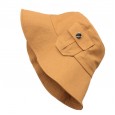 Cotton fisherman hat female creative pocket fisherman hat spring and summer shade big eaves sun hat ladies sunscreen hat