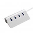 USB3.0 high speed HUB one drag four port computer hub all aluminum alloy expansion seven port HUB splitter