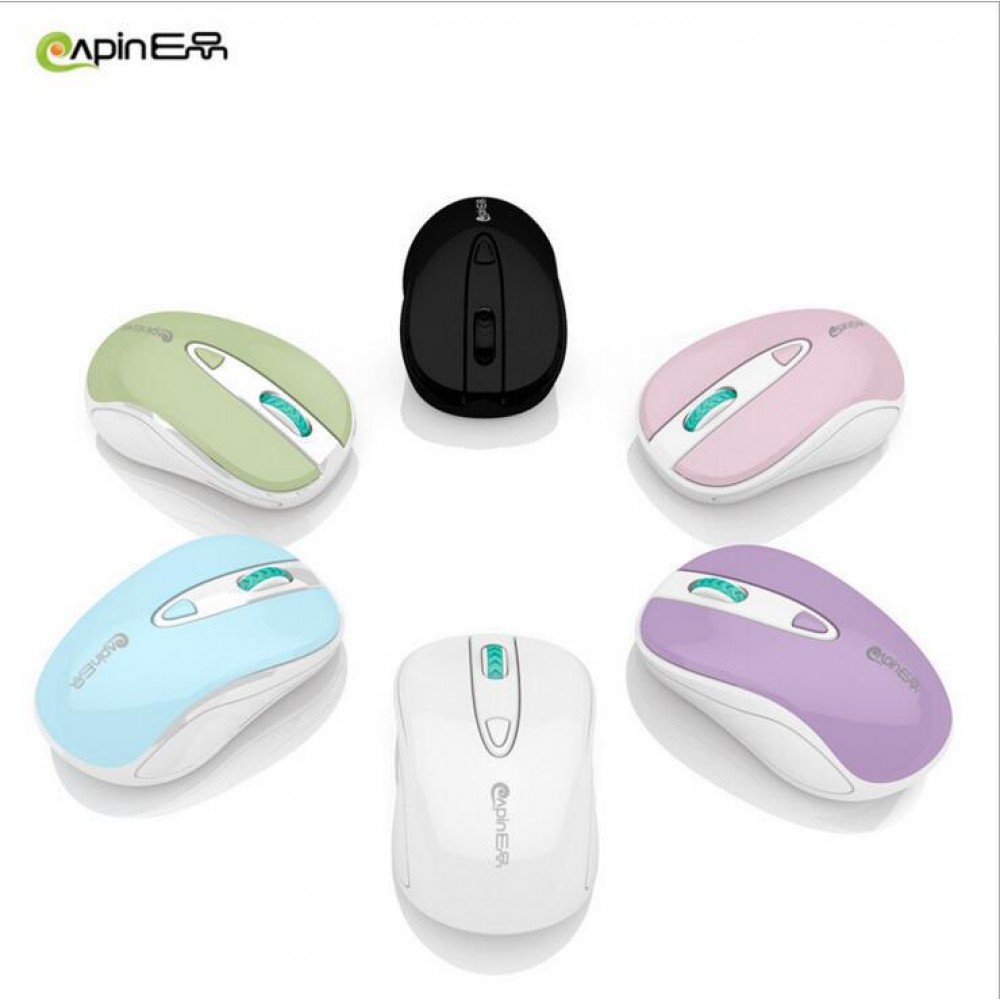 E product Q30 smart power saving 2.4G wireless mouse laptop cute girl universal wireless mouse
