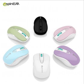 E product Q30 smart power saving 2.4G wireless mouse laptop cute girl universal wireless mouse