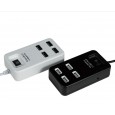 P-1603 multi-purpose 10-port computer USB2.0HUB splitter with switch 1.0 meter supports 1TB mobile hard disk