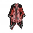 The new street color matching faux cashmere ladies warm wild scarf shawl