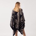 Fashionable autumn and winter hot cashew cashmere imitation cashmere ladies scarf wild thick warm shawl cloak