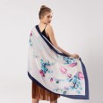 New scarf female summer beach sunscreen shawl scarf dual-use lengthened beach towel super versatile