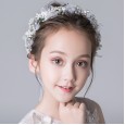 Crown headdress children princess performance jewelry personality cute crown hair band accessories girl pearl accessories