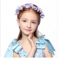 Hairband Children Headdress Garland Bridesmaid Honeymoon Beach Holiday Photograph Hair Accessories Headdress Flower Ribbon