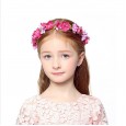 Hairband Children Headdress Garland Bridesmaid Honeymoon Beach Holiday Photograph Hair Accessories Headdress Flower Ribbon