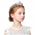 Children's Hair Accessories Princess Crown Crown Hair Accessories Children's Performance Crown Headdress Girls Cinderella Flower Girl Princess Hair Accessories