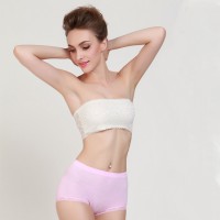 Lacey fabric lace soft breathable women's briefs seamless panties