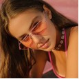 Trend polygon sunglasses female fashion street shot irregular sunglasses metal frame glasses S9027