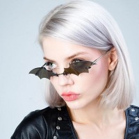 Personalized bat sunglasses men and women trendy colorful street shot sunglasses hot selling glasses S07