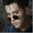 Round retro metal small frame sunglasses personality hip-hop sunglasses men and women street shooting prince mirror S9060