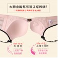 New product front buckle without steel ring large size bra fat MM bra gathered adjustable leopard sexy lingerie