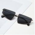 New personality big frame men's metal punk sunglasses trend irregular street shot sunglasses female S90